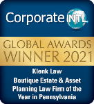 2021 Corporate INTL Global Award